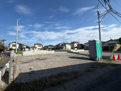 【前面道路含む現地写真】 | 高崎市中豊岡町　新築住宅