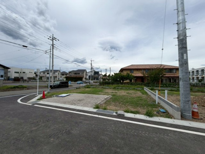 【前面道路含む現地写真】 | 高崎市中豊岡町　新築住宅
