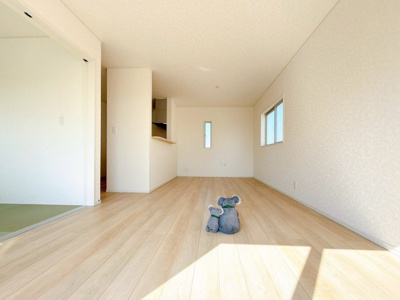 【居間・リビング】 | 高崎市中豊岡町　新築住宅 | 同社施工例