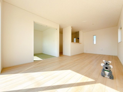【居間・リビング】 | 高崎市中豊岡町　新築住宅 | 同社施工例