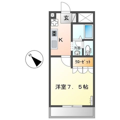 ピアリープレイスの間取り