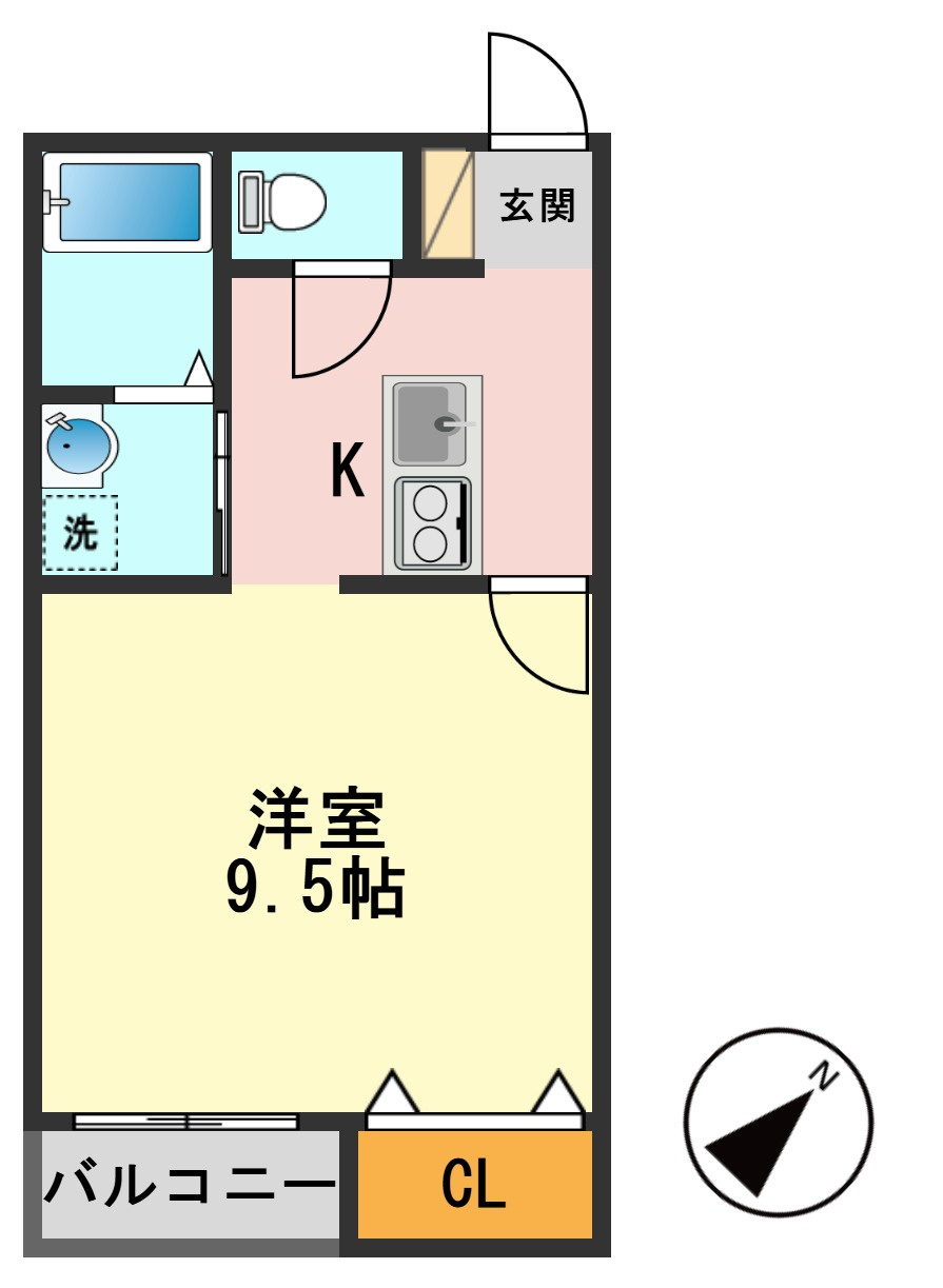 Chaleur Maisonの間取り