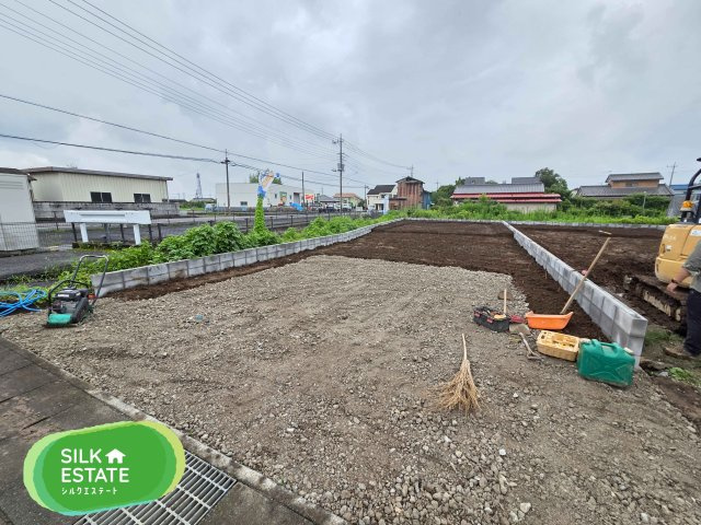 新築　太田市東今泉町　1号棟　GRAFARE　2号棟の外観|現地写真　2026年10月完成予定！同社完成済み物件のご内覧も可能です。お気軽にご連絡ください！