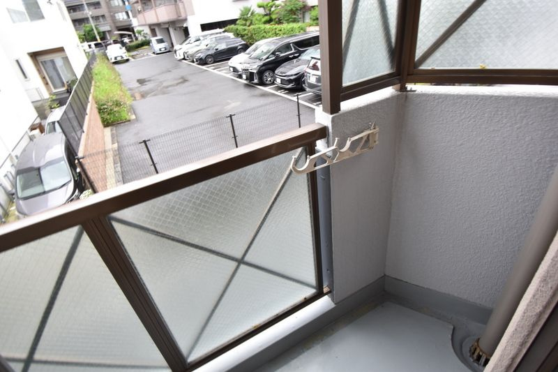 エスポワール城西のバルコニー