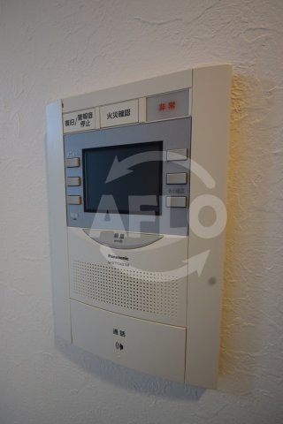 グランカーサ難波元町のセキュリティ|スプランディッド難波元町　テレビ付きモニターホン