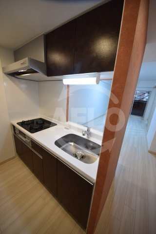グランカーサ難波元町のキッチン|スプランディッド難波元町　カウンターキッチン　