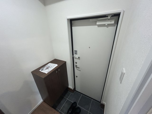 HD南柏の玄関