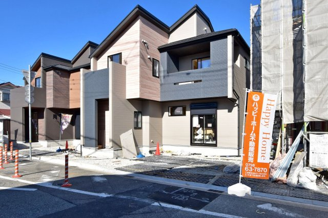ブルーミングガーデン山本野里2丁目新築戸建て│3LDK+駐車2台可