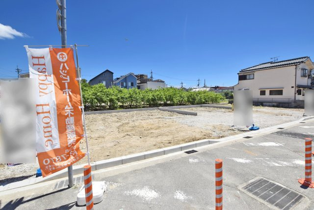 ブルーミングガーデン山本野里2丁目新築戸建て│3LDK+駐車2台可の外観|2号棟外観写真になります。
安心の長期優良住宅です。