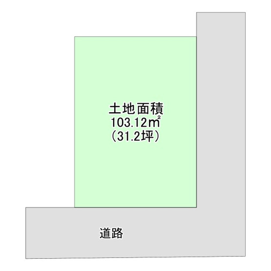 【土地図】 | ◆青葉区美しが丘3丁目　建築条件なし売地◆