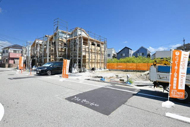 ブルーミングガーデン山本野里2丁目新築戸建て│3LDK+駐車2台可