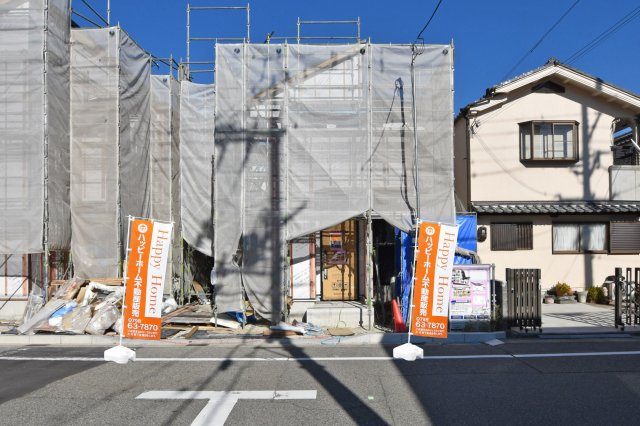 ブルーミングガーデン山本野里2丁目新築戸建て│3LDK+駐車2台可