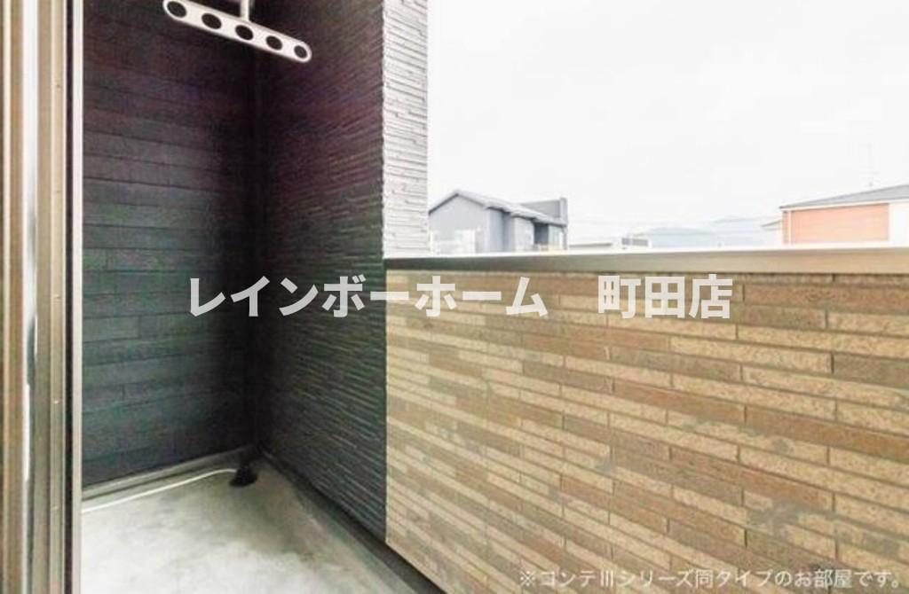 フォンテーヌ3※初期費用分割あと払いサービス利用可能物件のバルコニー