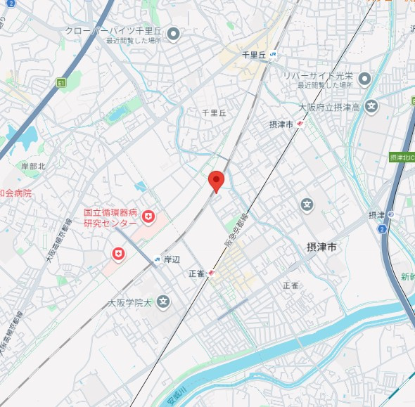 ヴィルヌーブ庄屋の地図