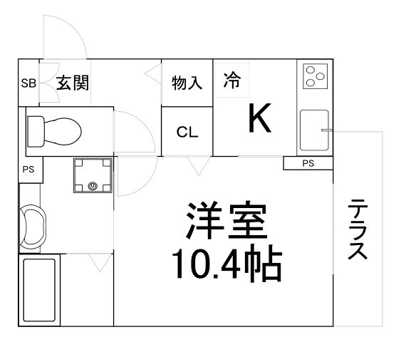 【間取り】 | 日東新町Dルーム