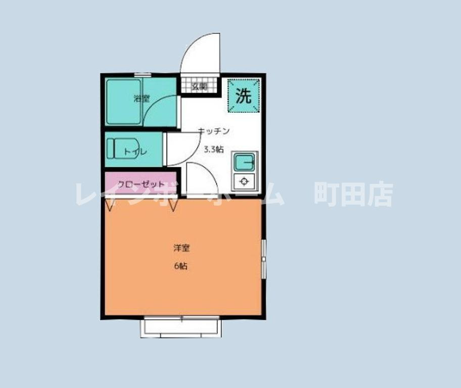 リバーハイツ※初期費用分割あと払いサービス利用可能物件の間取り