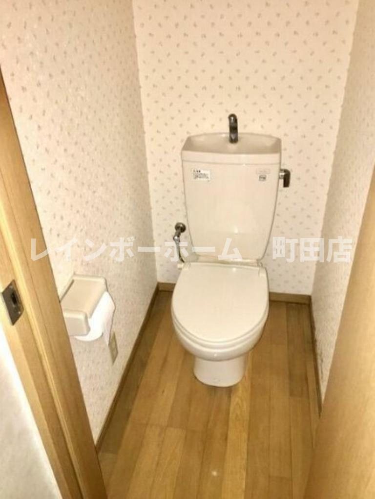 リバーハイツ※初期費用分割あと払いサービス利用可能物件のトイレ
