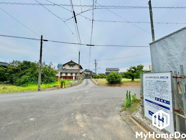 春日井市東野町　7期の前面道路含む現地写真