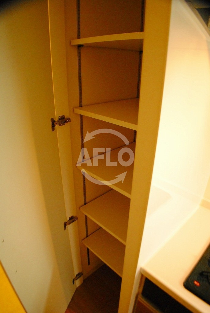 アーバネックス堂島の収納|アーバネックス堂島　キッチン横物入
