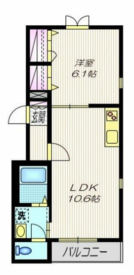 【間取り】 | ドエル中延