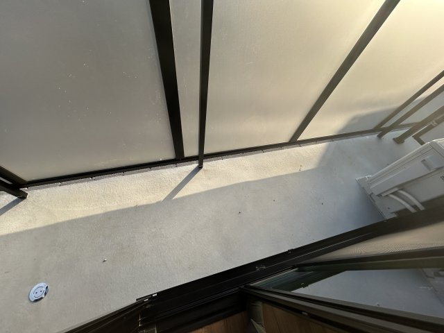 HD南柏のバルコニー