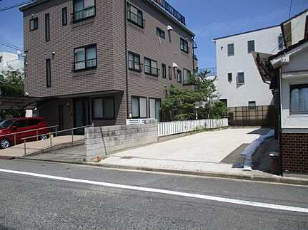 西区東観音町の前面道路含む現地写真