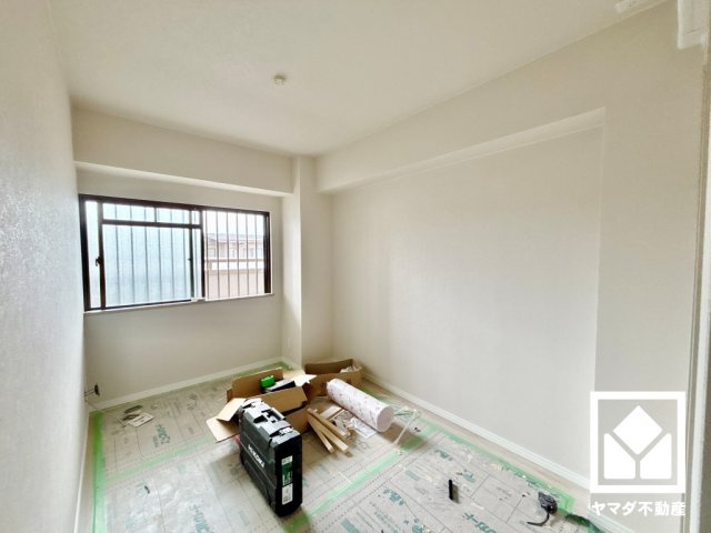 ユニライフ宇治B棟の寝室