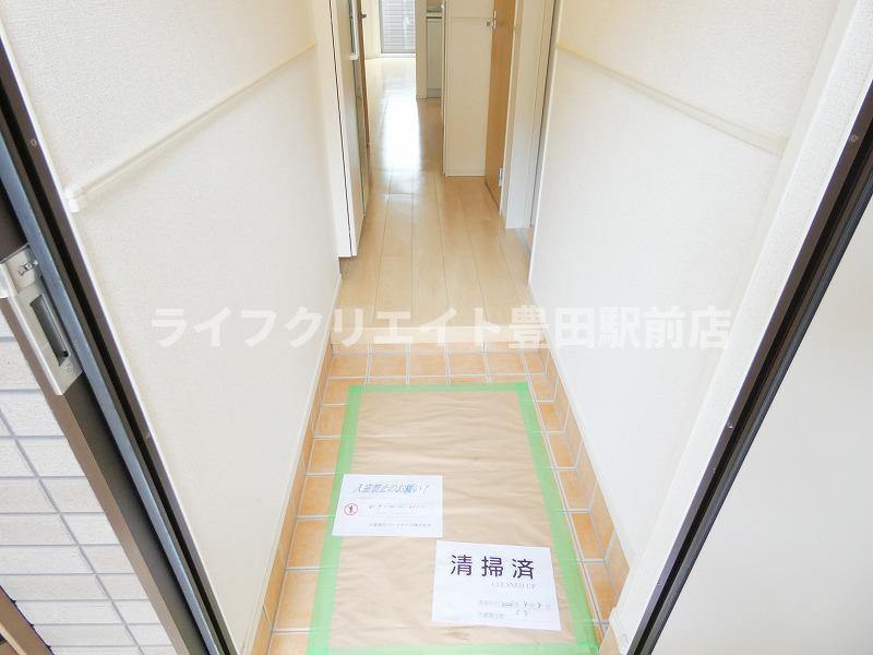 グレイスBの玄関