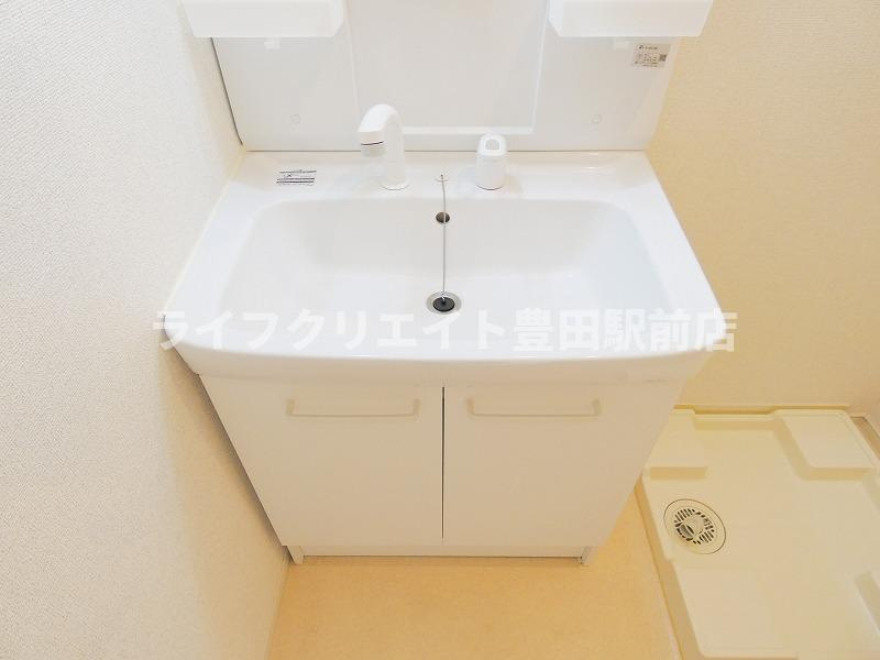 グレイスBの洗面所