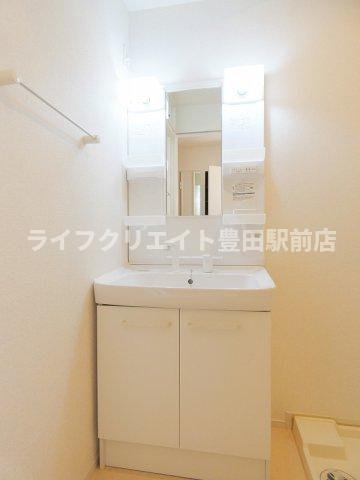 グレイスBの洗面所