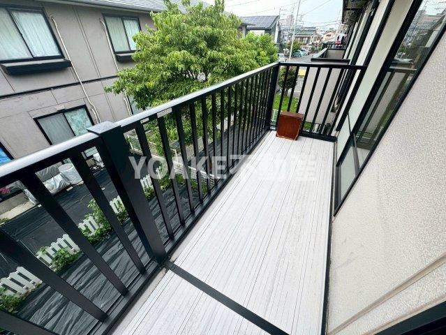 サンビレッジ綾瀬　Ｃ棟のバルコニー