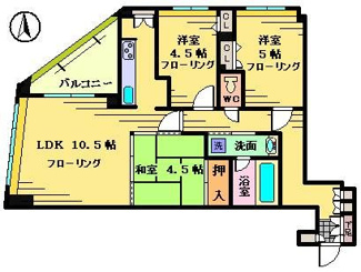 【間取り】 | プリムローズ王子飛鳥山