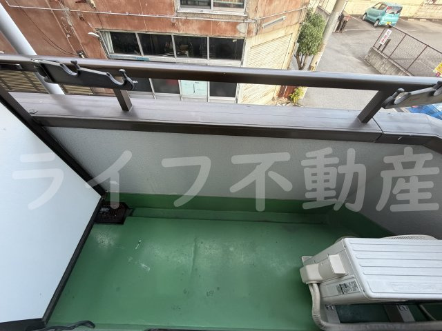 ピュアハイツナカザワのバルコニー