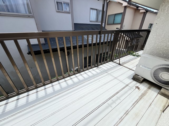 松戸市中金杉5丁目のバルコニー