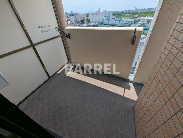 Luxe淡路のバルコニー