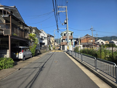 【前面道路含む現地写真】 | 山科区御陵鴨戸町　中古戸建