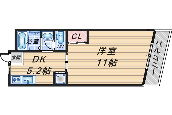 冨士メイトマンションの間取り