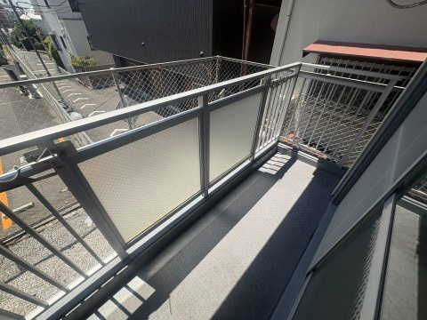 フレール緑地公園のバルコニー