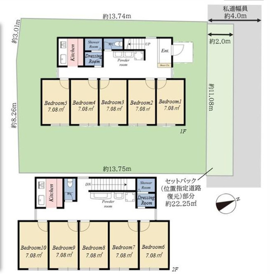 【間取り】 | コリビングハウス喜多見