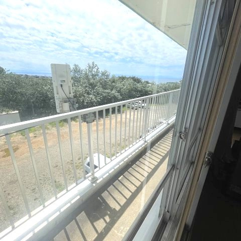 スワンマンションのバルコニー