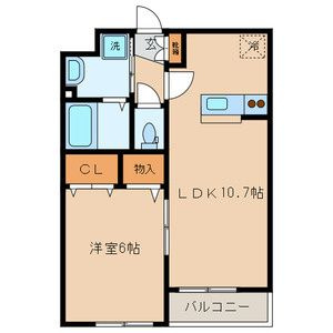 ツインテラス春日Ⅱの間取り