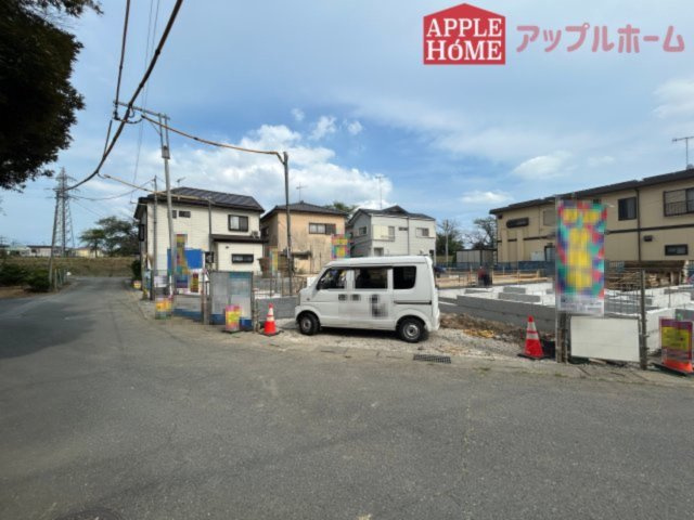 [新築住宅]  深谷市本住町 全3棟の前面道路含む現地写真