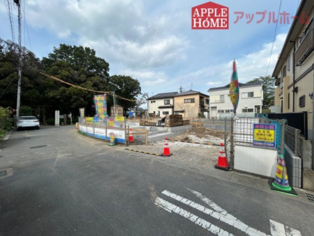 [新築住宅]  深谷市本住町 全3棟の前面道路含む現地写真