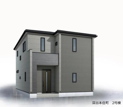 [新築住宅]  深谷市本住町 全3棟の完成予想図