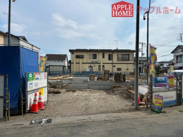 [新築住宅]  深谷市本住町 全3棟の前面道路含む現地写真