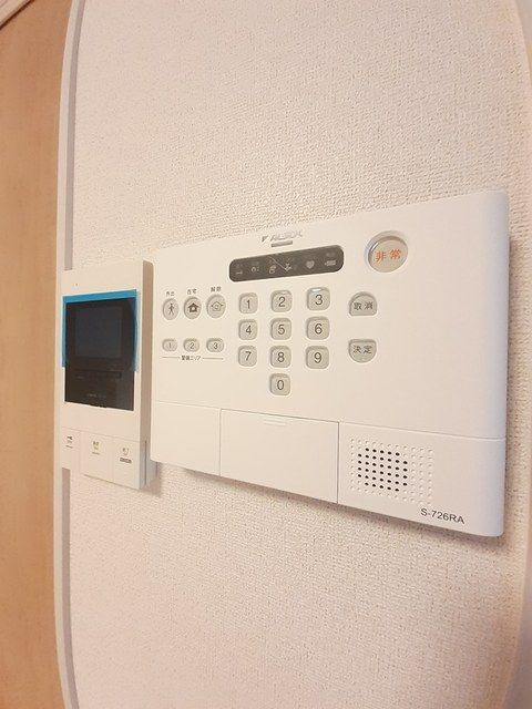 カーサ　アリビオのセキュリティ|モニター付インターホン、ホームセキュリティ
