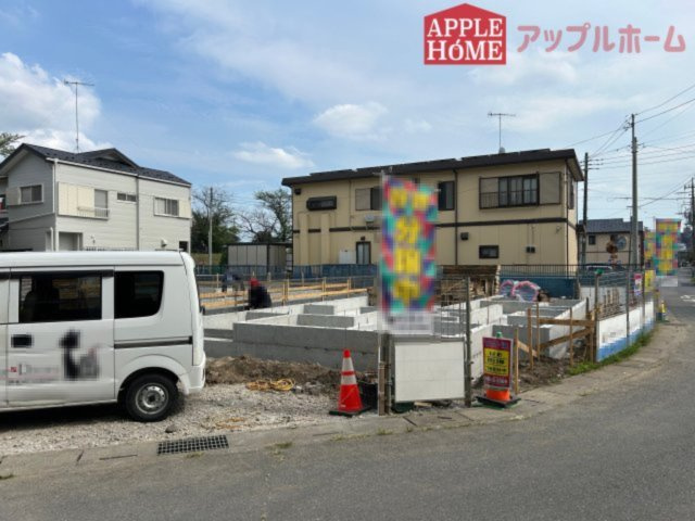[新築住宅]  深谷市本住町 全3棟の前面道路含む現地写真
