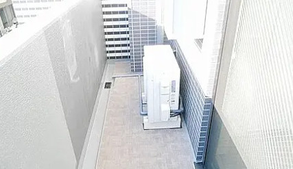 ＡＲＫＭＡＲＫ品川中延Ｓｔａ．１０４号室のバルコニー