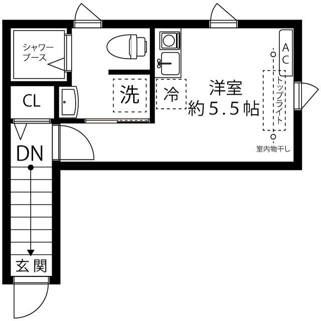 グランツ世田谷の間取り