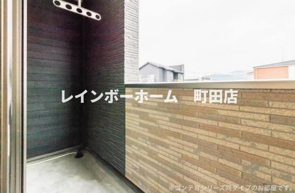 フォンテーヌ3※初期費用分割あと払いサービス利用可能物件のバルコニー